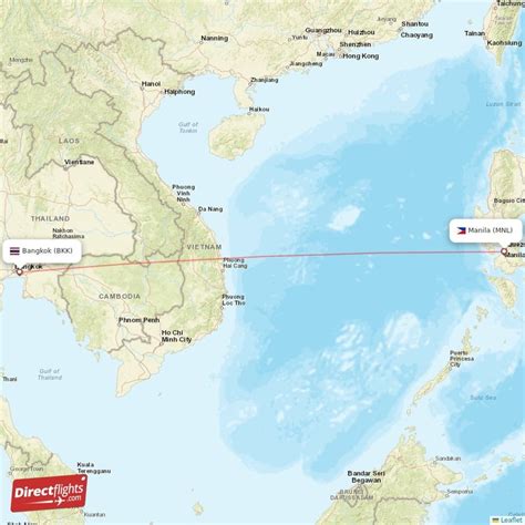 $63 Cheap flights from Manila to Bangkok (MNL to BKK) .